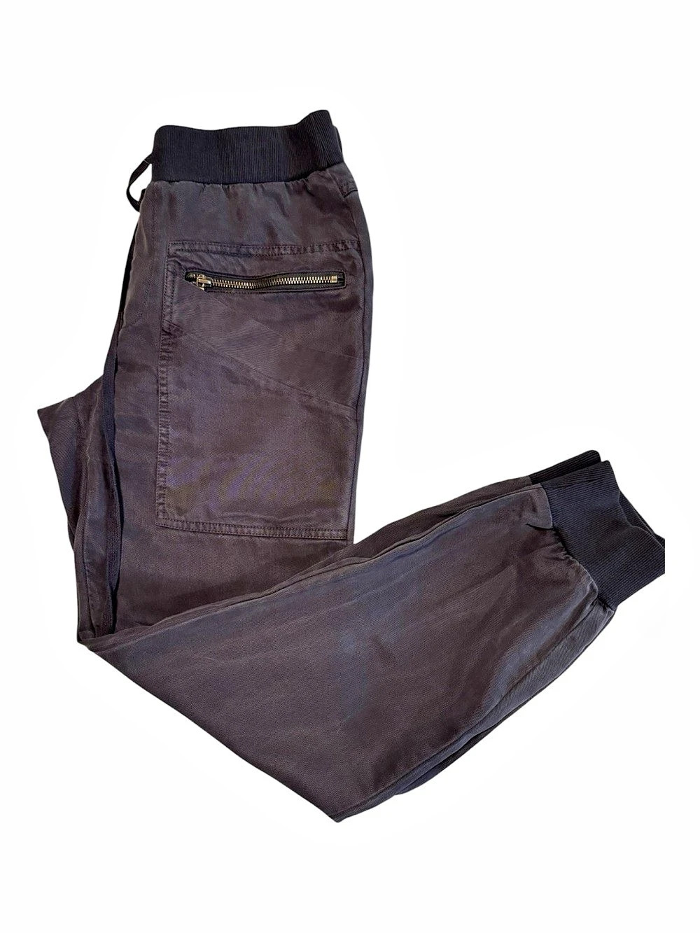 Young Fabulous & Broke Cargo Jogger Pants in Black Size XS